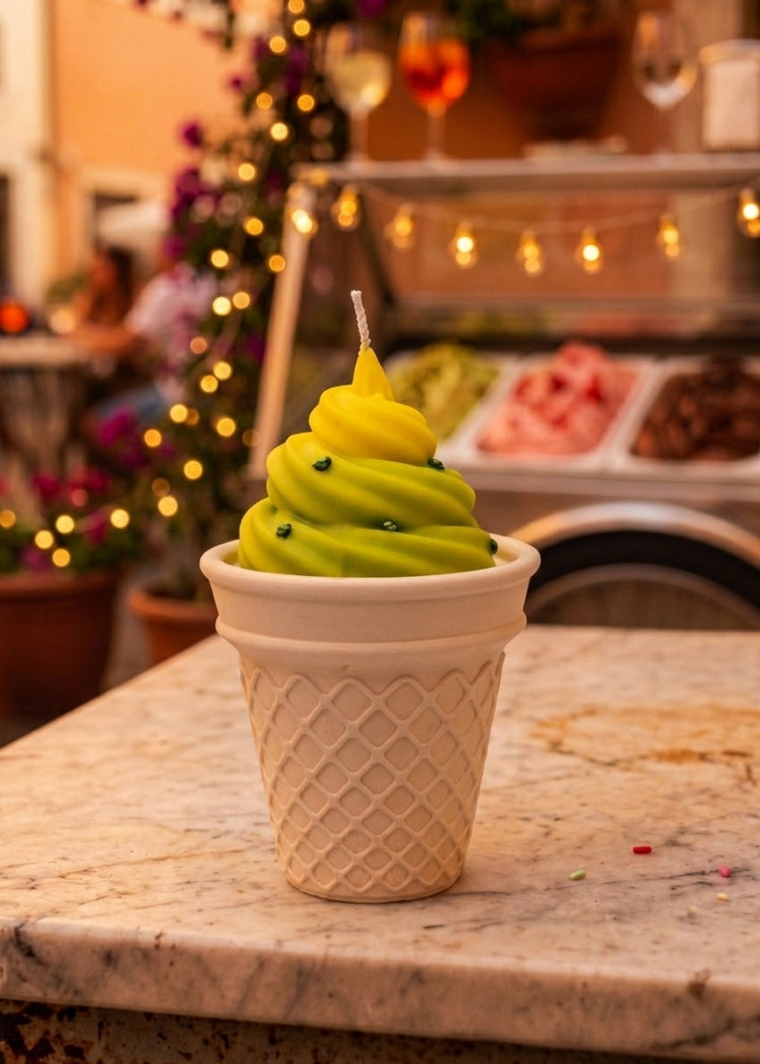 Limoncello Creme Swirl Cone